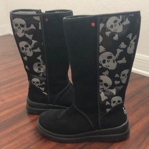 UGG Skull Sequin Boots